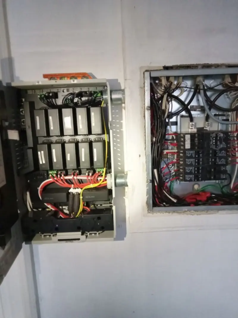 Electrical panel upgrade completed for Security Camera Wiring in Morro Bay